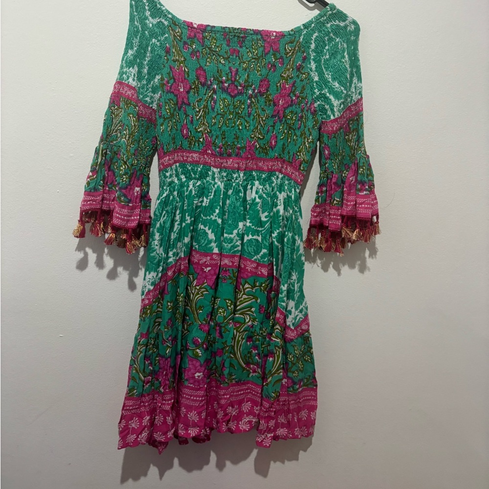 antica sartoria by giacomo cinque beaded dress one size - Picture 4 of 6